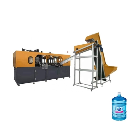 Máquina de moldagem de sopro de garrafas PET de 20L de 40kW 2 cavidades com volume de parte oca de 2000ml