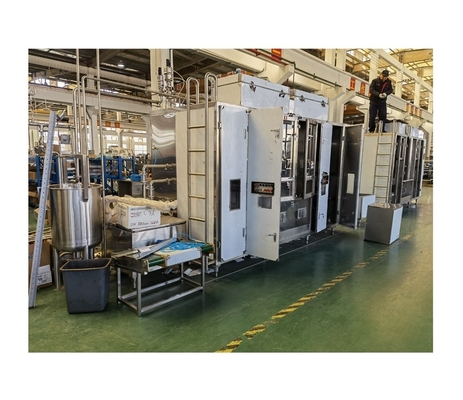 Máquina de embalagem automática de sacos plásticos assépticos de leite de coco para linha de processamento de leite