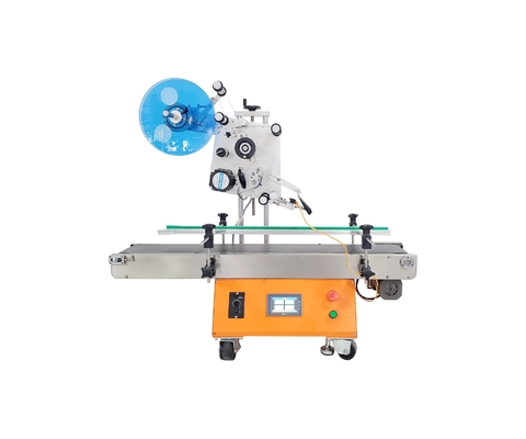 Máquina de rotulagem autoadhesiva de garrafas de escritório para rotulagem precisa de produtos alimentares