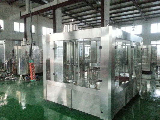 Máquina de embalagem de garrafas de iogurte de beber 5000B/H totalmente automática
