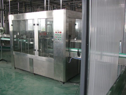 Máquina de embalagem de garrafas de iogurte de beber 5000B/H totalmente automática