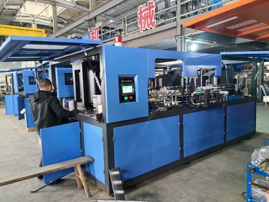 Máquina de fabricação de garrafas FESTO Rotary Cylinder 4 Cavity para produção de garrafas de precisão