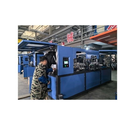 Máquina de fabricação de garrafas FESTO Rotary Cylinder 4 Cavity para produção de garrafas de precisão