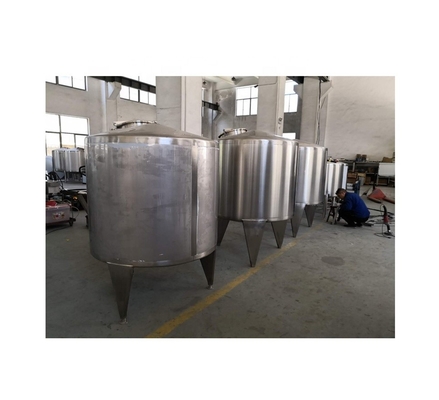 0Tanque de incubação de iogurte de aço inoxidável de.75KW para necessidades de processamento suave