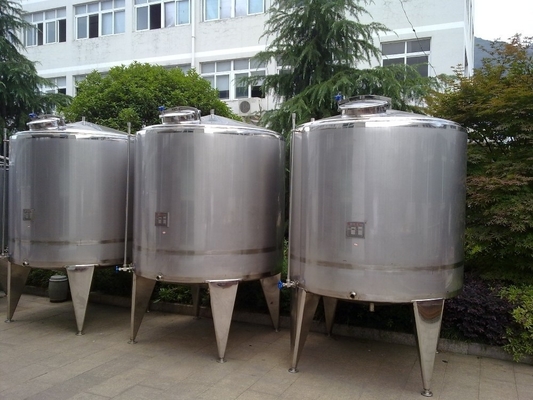 0Tanque de incubação de iogurte de aço inoxidável de.75KW para necessidades de processamento suave