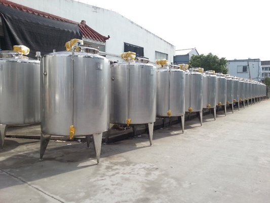 0Tanque de incubação de iogurte de aço inoxidável de.75KW para necessidades de processamento suave