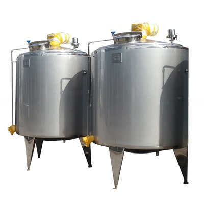 1250*1250*1900mm Tanque de incubação de iogurte sanitário alimentar com material de aço inoxidável