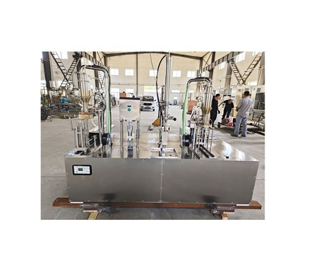 Máquina de preenchimento de embalagens de aço inoxidável de grau alimentício 400 caixas 1000 ml