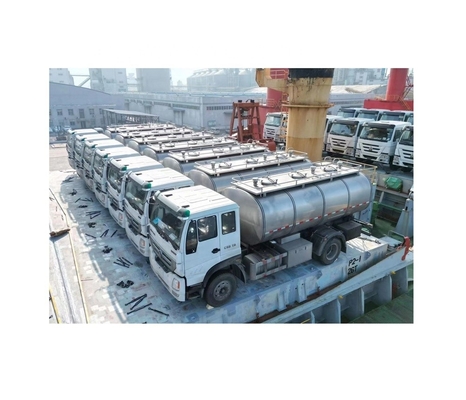 220V/380V/440V Voltagem SUS304/316L Camião-tanque de transporte de leite para os requisitos do cliente