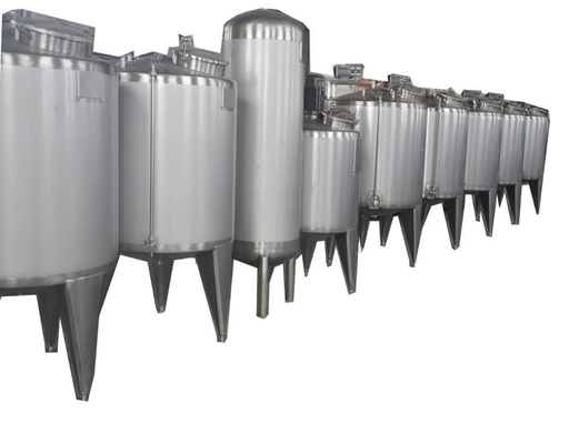 Peças sobressalentes após o serviço para tanque de refrigeração de leite de leite de aço inoxidável de 600L