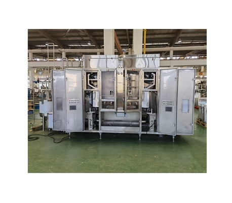 Tipo de embalagem de sacola Saco asséptico automático em caixa Máquina de enchimento de água com precisão