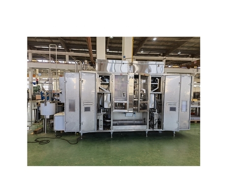 Tipo de embalagem de sacola Saco asséptico automático em caixa Máquina de enchimento de água com precisão