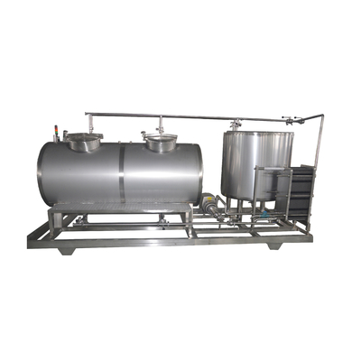 Tanque de armazenamento a frio de leite de aço inoxidável de 800L para processamento industrial e compressor