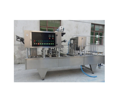 Máquina de preenchimento e vedação de copos de plástico para fazendas