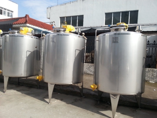 Caldeira elétrica de leite de 300L para solução de envelhecimento e processamento de sorvete