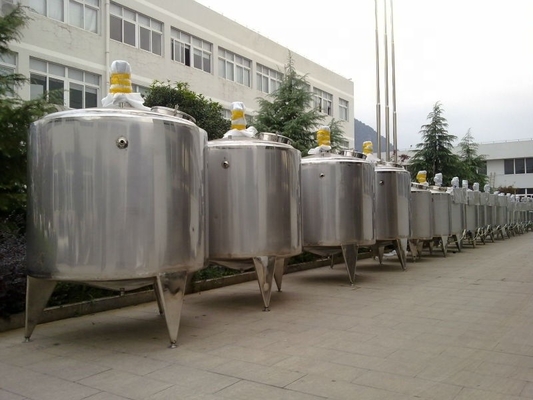 Tanque de fermentação SUS304 espelho polido para processamento de sumos de frutas sanitários