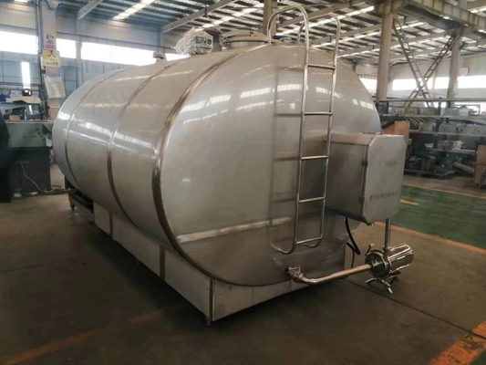 Como refrigerador de leite exigido para o tanque de armazenamento de arrefecimento direto de leite SS304