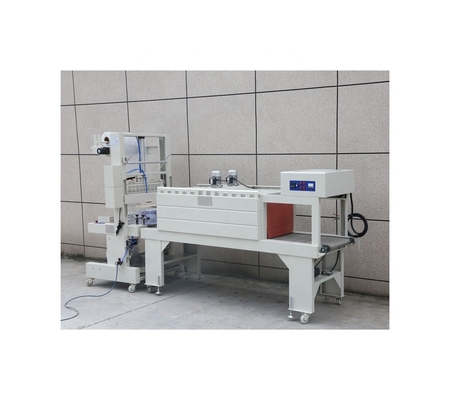 Máquina de embalagem de rotulagem de encolhimento semi-automática a 220V/380V de tensão para embalagens