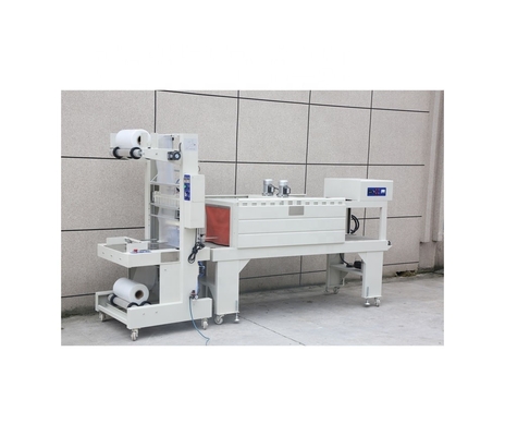 Máquina de embalagem de rotulagem de encolhimento semi-automática a 220V/380V de tensão para embalagens