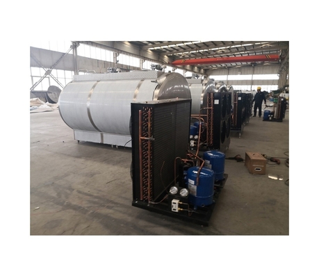 Utilização de instalações de processamento de leite Tanque de arrefecimento de armazenamento de leite com tensão personalizada