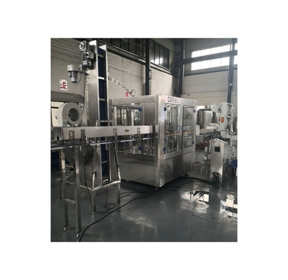 Máquina de engarrafamento de garrafas de vidro de PET de 1000ml com 2500*1500*2300mm de tamanho