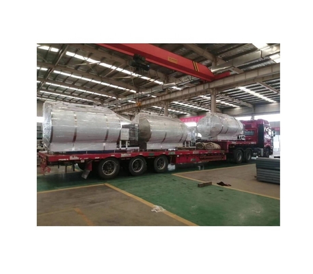 Tanque de refrigeração essencial de uma planta de transformação de leite com um desempenho de conservação de calor ≤ 1C/3H