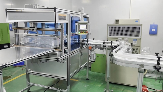 PLC Sistema de controlo de ecrã em inglês Automático completo 20000b/h Máquina de descodificação de garrafas vazias para fazendas