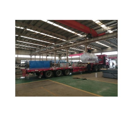 Tanque de refrigeração essencial de uma planta de transformação de leite com um desempenho de conservação de calor ≤ 1C/3H