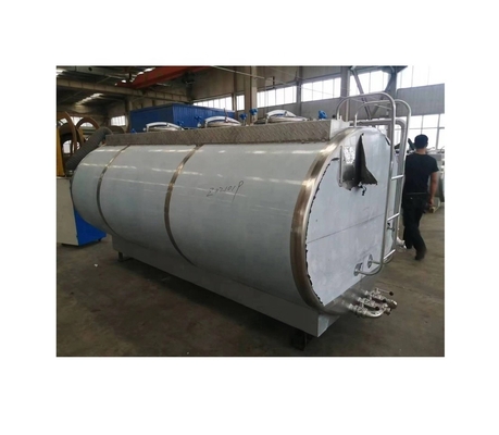 Máquina de refrigeração de leite de polinização de tratamento de superfície interna para instalações de processamento de leite