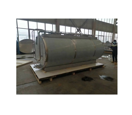 Máquina de refrigeração de leite de polinização de tratamento de superfície interna para instalações de processamento de leite