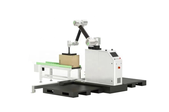 1600 mm Extensão máxima do braço Palletizer de garrafas de PET automático completo para material de embalagem de plástico