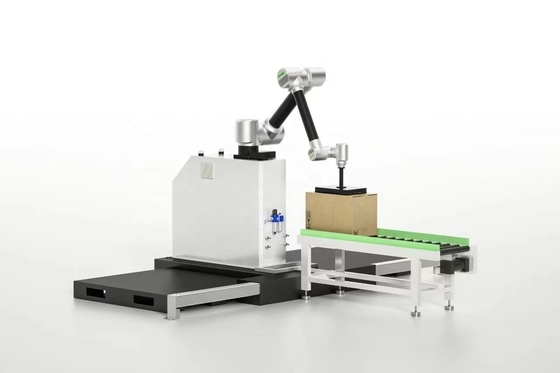 1600 mm Extensão máxima do braço Palletizer de garrafas de PET automático completo para material de embalagem de plástico
