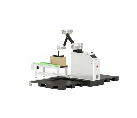 Robôs colaborativos palletizador de braço cobot para automação de embalagens de cartão de bebidas
