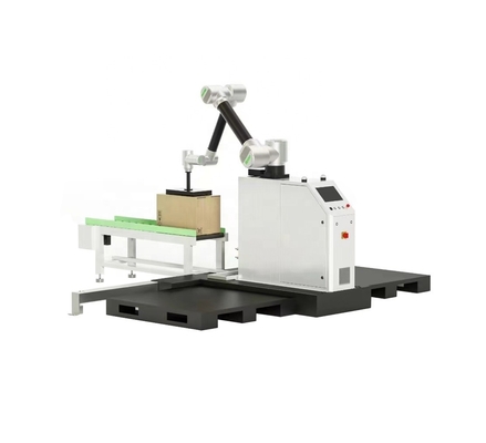 Palletizador robótico colaborativo com precisão de posicionamento de ± 0,04 mm e acionamento elétrico
