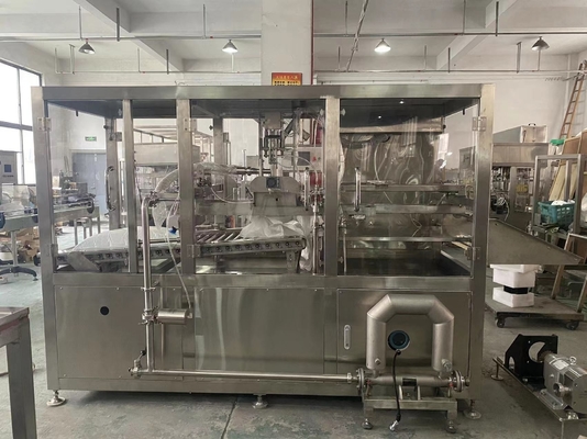 Sistema de enchimento de saco asséptico em caixa fácil de operar para linha de processamento de compostagem de frutas de manga