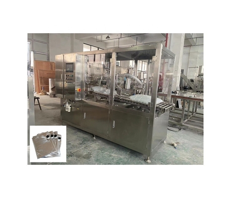 Máquina de preenchimento de pasta de massa de puré em sacos assépticos de válvula de três vias 3000*1200*2100mm