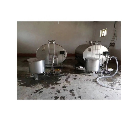 2 mm/2,5 mm de espessura Tanque de arrefecimento de leite com arrefecimento direto e compressor Copeland