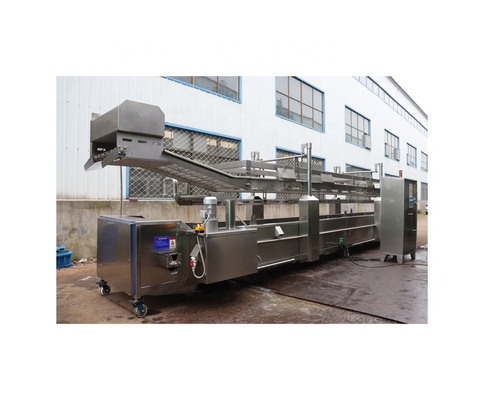 Linha de fabricação de donuts de alta produtividade com máquinas de fabricação de donuts de tensão personalizada