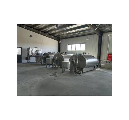 Tanque de refrigeração de leite para processamento de leite fresco ≤ 1C/3H