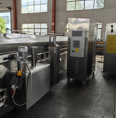 Máquina de processamento de anéis de pão de bagel com aço inoxidável 304 de qualidade alimentar