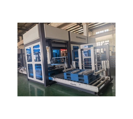 Instalação de processamento de bebidas de água Servo Automático Inteligente Paletizador 2000 KG Capacidade