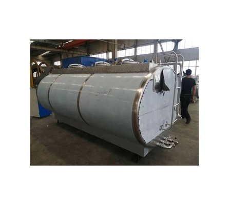 SUS304/316L Tanque de arrefecimento de leite A solução de arrefecimento final para a fábrica de processamento de leite