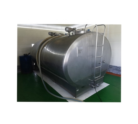 ≤ 1C/3H Performance de conservação de calor Refrigerador de leite com máquina de arrefecimento de leite e compressor