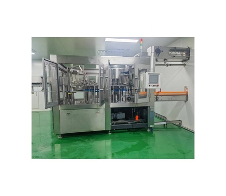 Máquina de enchimento de água mineral pura 18-18-6 para material de embalagem de vidro Utilização 2