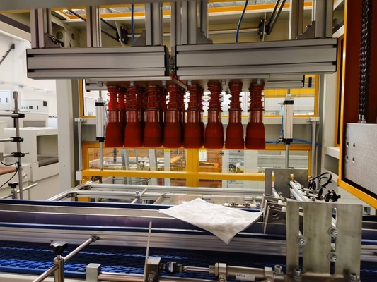 Fornecimento de ar 5-6kg/cm2 Função Caixas pequenas Caixa embaladora Máquina para embalar