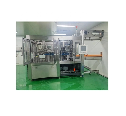 18 Cabeças 500 ml 1000 ml Máquina de engarrafamento e tampa de água para embalagens de plástico