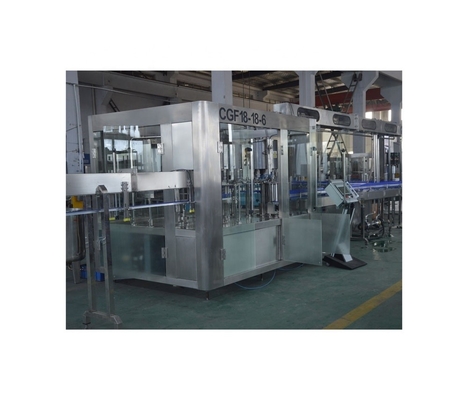 18-18-6 Máquina de enchimento de garrafas de água pura para bebidas