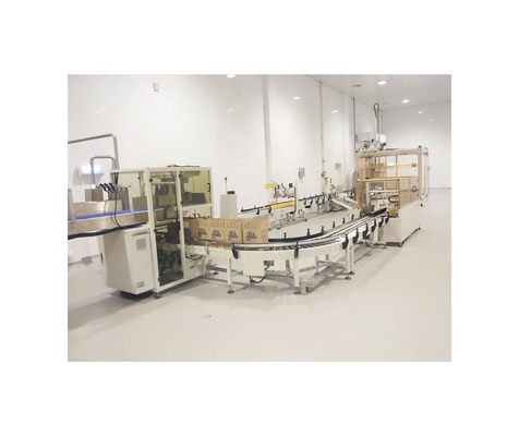 Grade automática Função automática embalagem garrafas de bebidas caixa máquina de embalagem