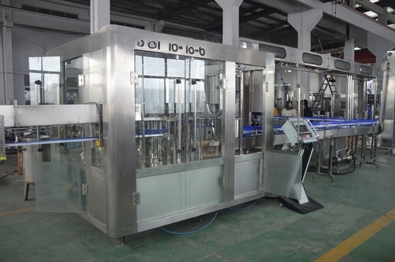 Máquina de engarrafamento de água mineral para altura de garrafa 160-320 mm e utilização de água de nascente 3
