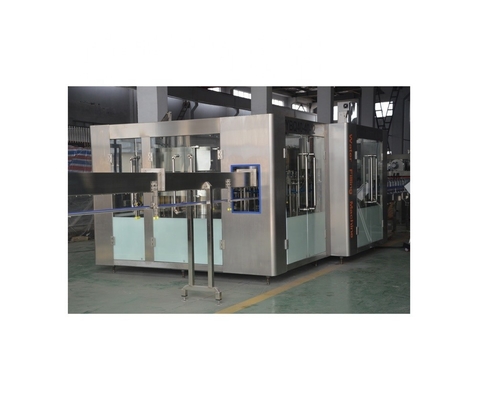 Máquina de enchimento de água mineral de plástico para equipamento de produção de bebidas carbonatadas